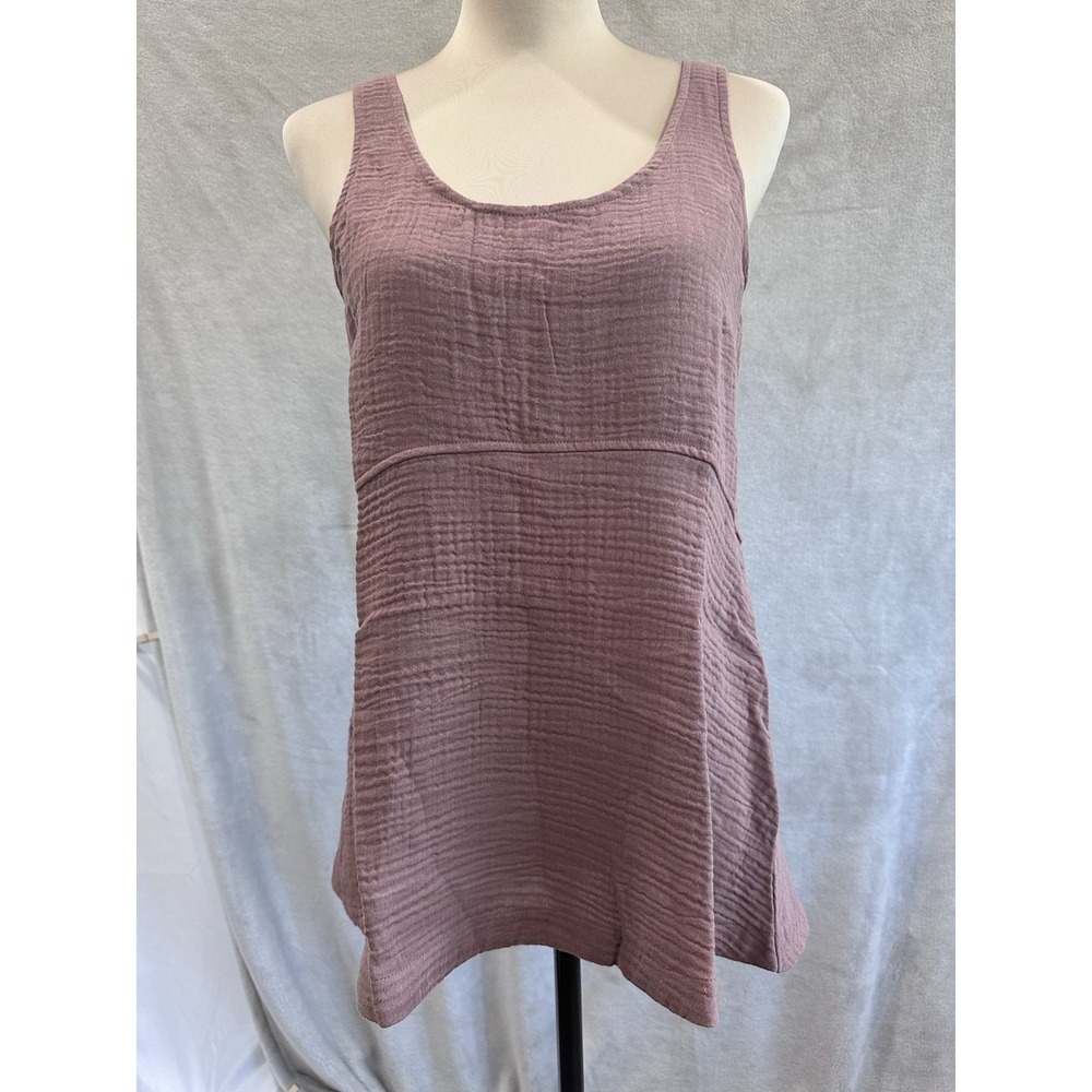 Cozy Earth Boardwalk Breeze Tank Cotton Modal Clay NWT Size XS Orig $130 Hi-Low